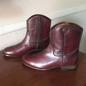Frye Melissa Button Short Boot